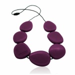 Jellystone Eggplant Necklace